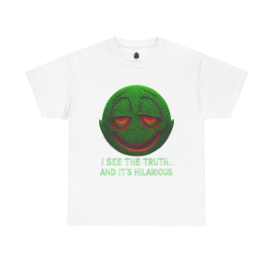 “I See the Truth… and It’s Hilarious” – Psychedelic Glow Smiley Tee